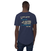 Load image into Gallery viewer, NEXT: He Who Was First Faithful Shirt
