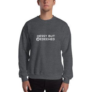 Sweatshirt- Unisex Messy But Redeemed Sweatshirt